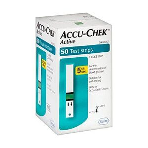 ACCU-CHEK ACTIVE CON 50 TIRAS REACTIVAS