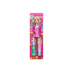 GUM CEPILLO DENTAL BARBIE CON 2 PIEZAS