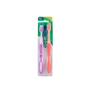 CEPILLO DENTAL GUM MAXIMIUM CLEAN MEDIANO PACK 2