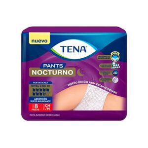 ROPA INTIMA DESECHABLE PANTS NOCT CH MED 8 PZS