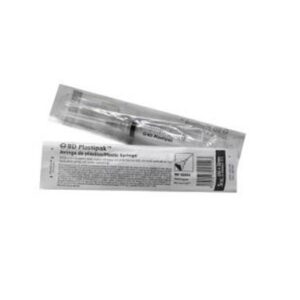 JERINGA 5 ML 22 X 32 BD PLASTIPAK NEGRA CON 1 PIEZA