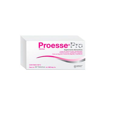 PROESSE PRO SUPLEMENTO ALIMENTICIO CON 30 TABLETAS - Farmacia FarmaLAAX