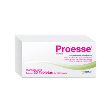 PROESSE SUPLEMENTO ALIMENTICIO CON 30 TABLETAS - Farmacia FarmaLAAX