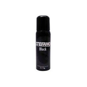 DESODORANTE STEFANO BLACK AEROSOL CON ENVASE 113G